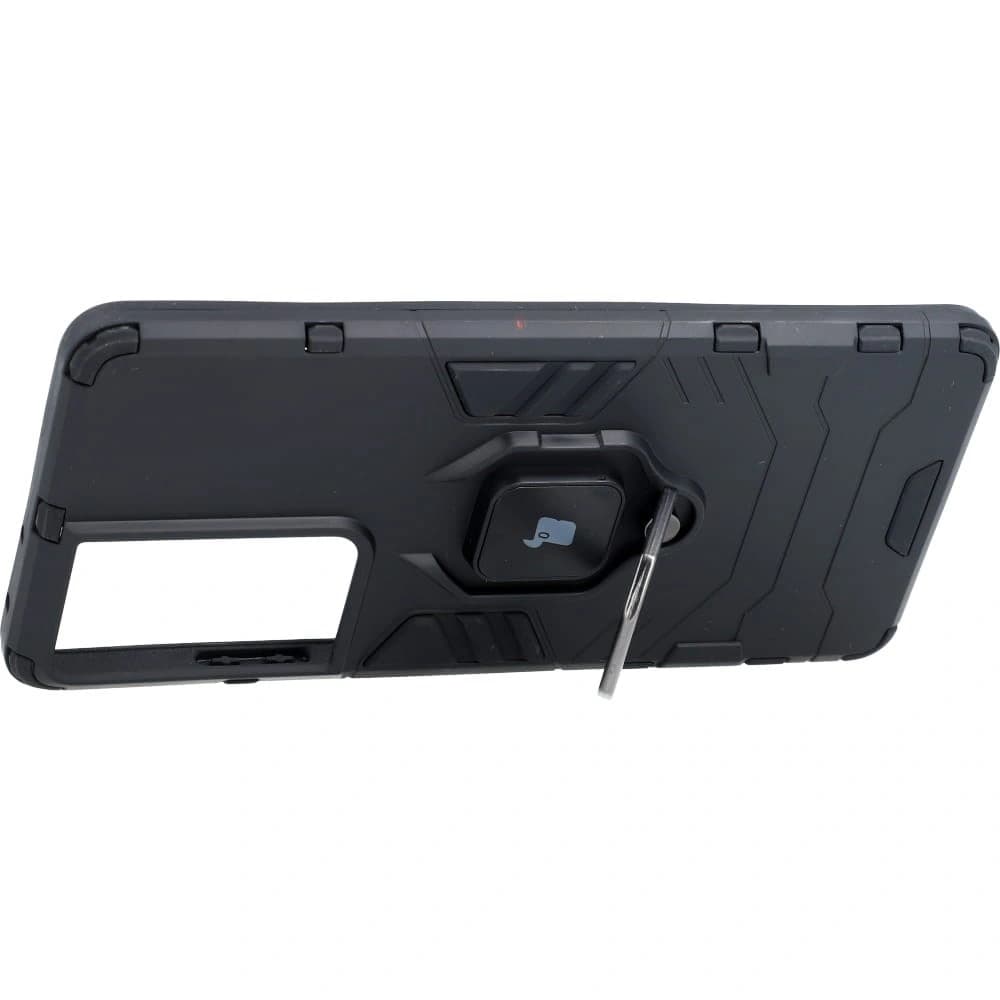 Etui Bizon Case Armor Ring do Galaxy S21 Ultra, czarne - 3