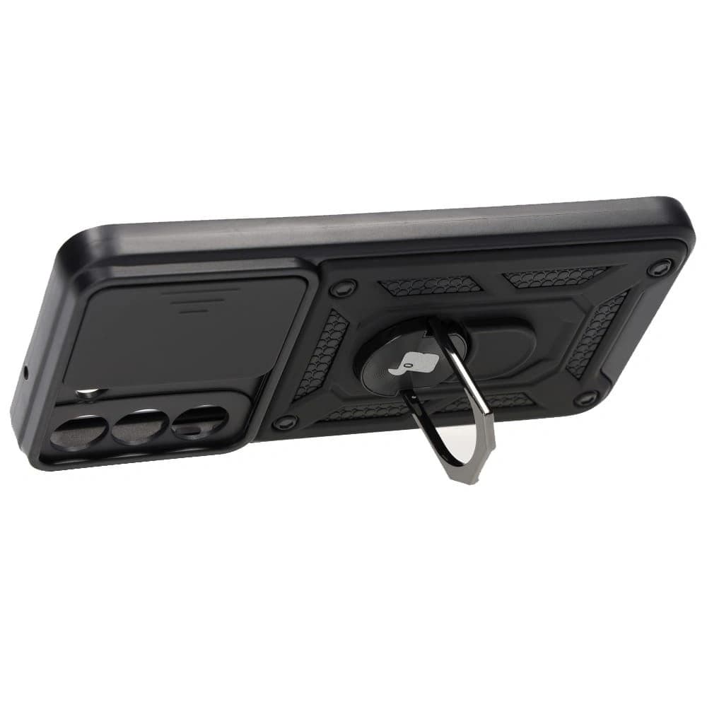 Bizon Case Camshield Pack Hülle + 2x Schutzglas Samsung Galaxy S22 schwarz - 3