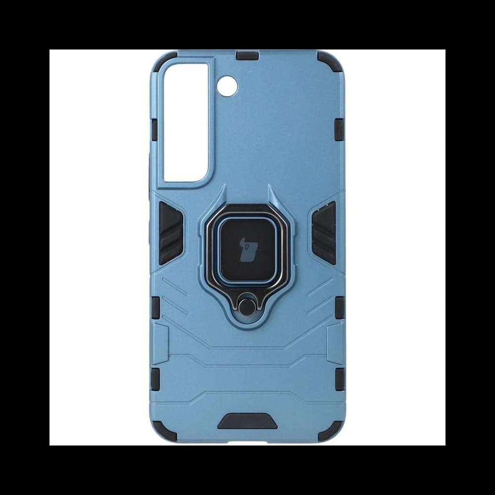 Bizon Case Armor Ring Samsung Galaxy S22 blau - 1