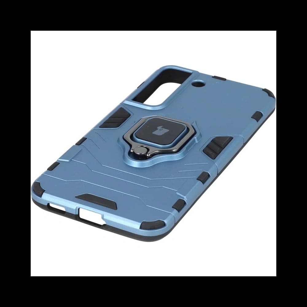 Bizon Case Armor Ring Samsung Galaxy S22 blau - 4