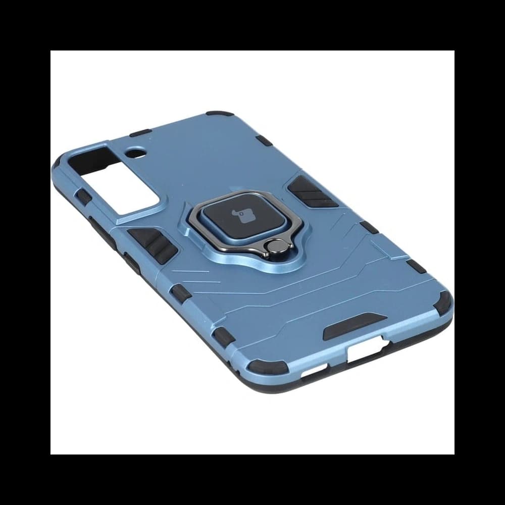 Bizon Case Armor Ring Samsung Galaxy S22 blau - 5