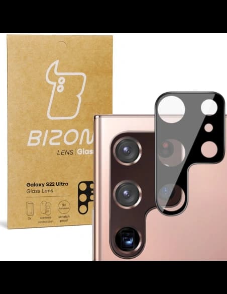 Bizon üveg lencse Samsung Galaxy S22 Ultra [2 CSOMAG]