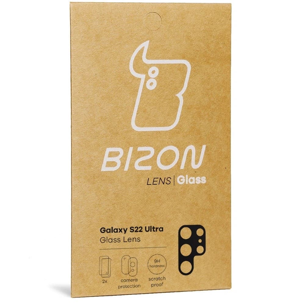 Bizon Glass Lens Samsung Galaxy S22 Ultra [2 PACK] - 6