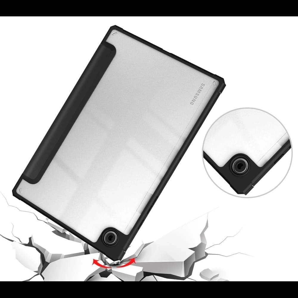 Bizon Case Tab Clear Matt Samsung Galaxy Tab A8 2021 fekete - 5