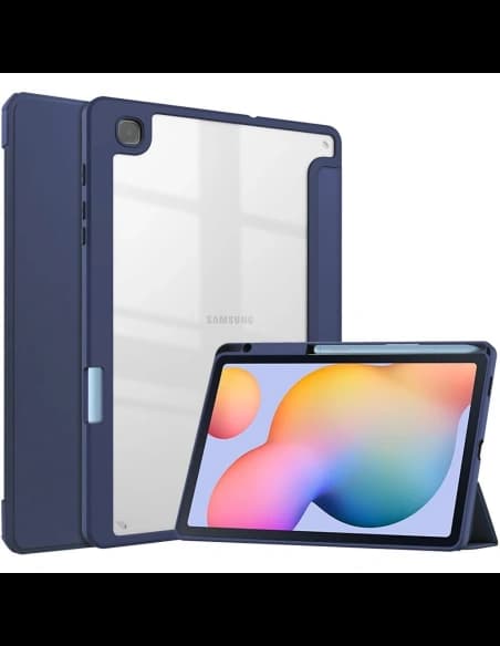 Bizon Case Tab Clear Matt Samsung Galaxy Tab S6 Lite 2024/2022/2020 tengerészkék