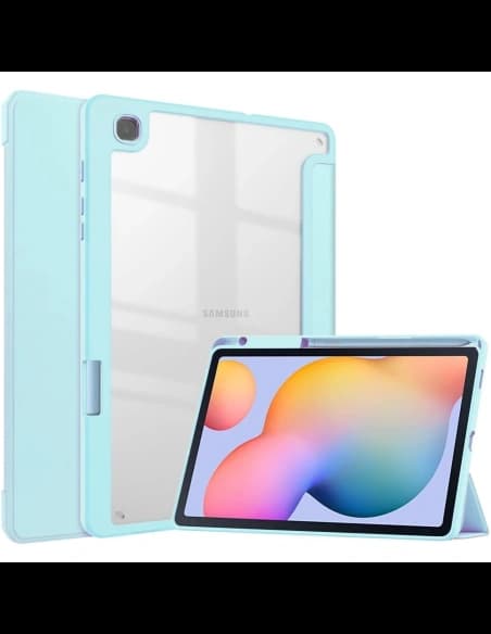 Bizon Case Tab Clear Matt Samsung Galaxy Tab S6 Lite 2024/2022/2020 kék