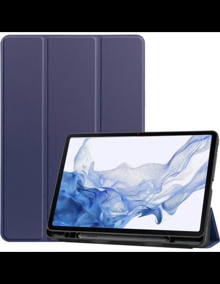 Bizon Case Tab Lizard Samsung Galaxy Tab S8 / S7 sötétkék