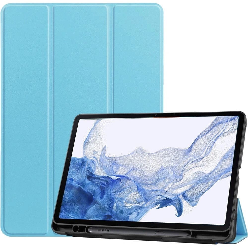 Bizon Case Tab Lizard Samsung Galaxy Tab S8 / S7 kék - 1
