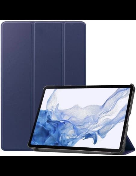 Bizon Case Tab Croc Samsung Galaxy Tab S8 / S7 tengerészkék