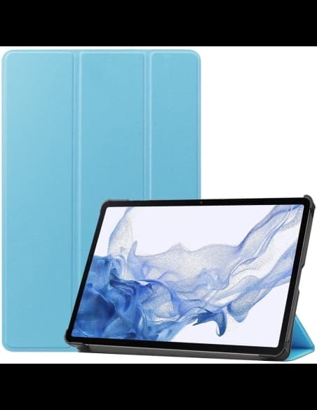 Bizon Case Tab Croc Samsung Galaxy Tab S8 / S7 kék