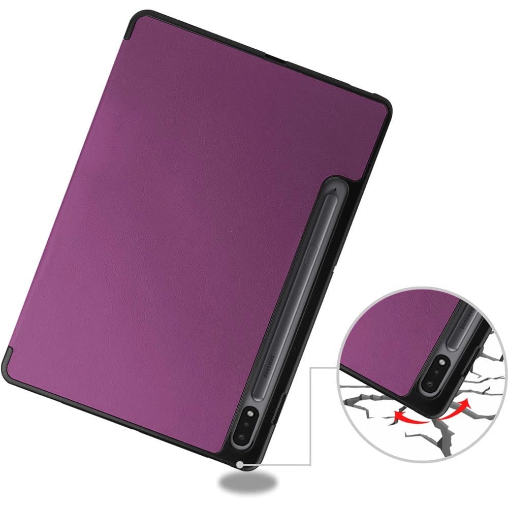 Bizon Case Tab Lizard Samsung Galaxy Tab S8 / S7 sötétlila - 3