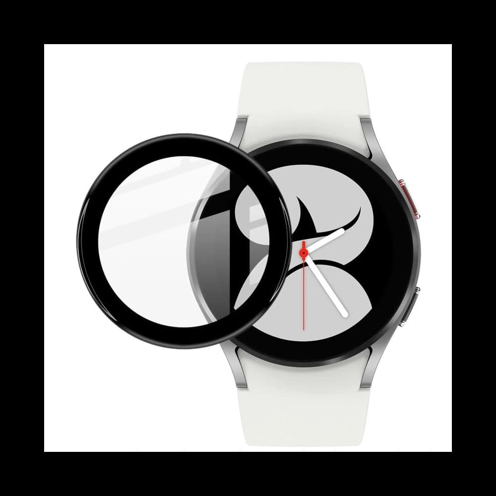 Bizon Glass Edge Samsung Galaxy Watch 4 40 mm schwarz - 6