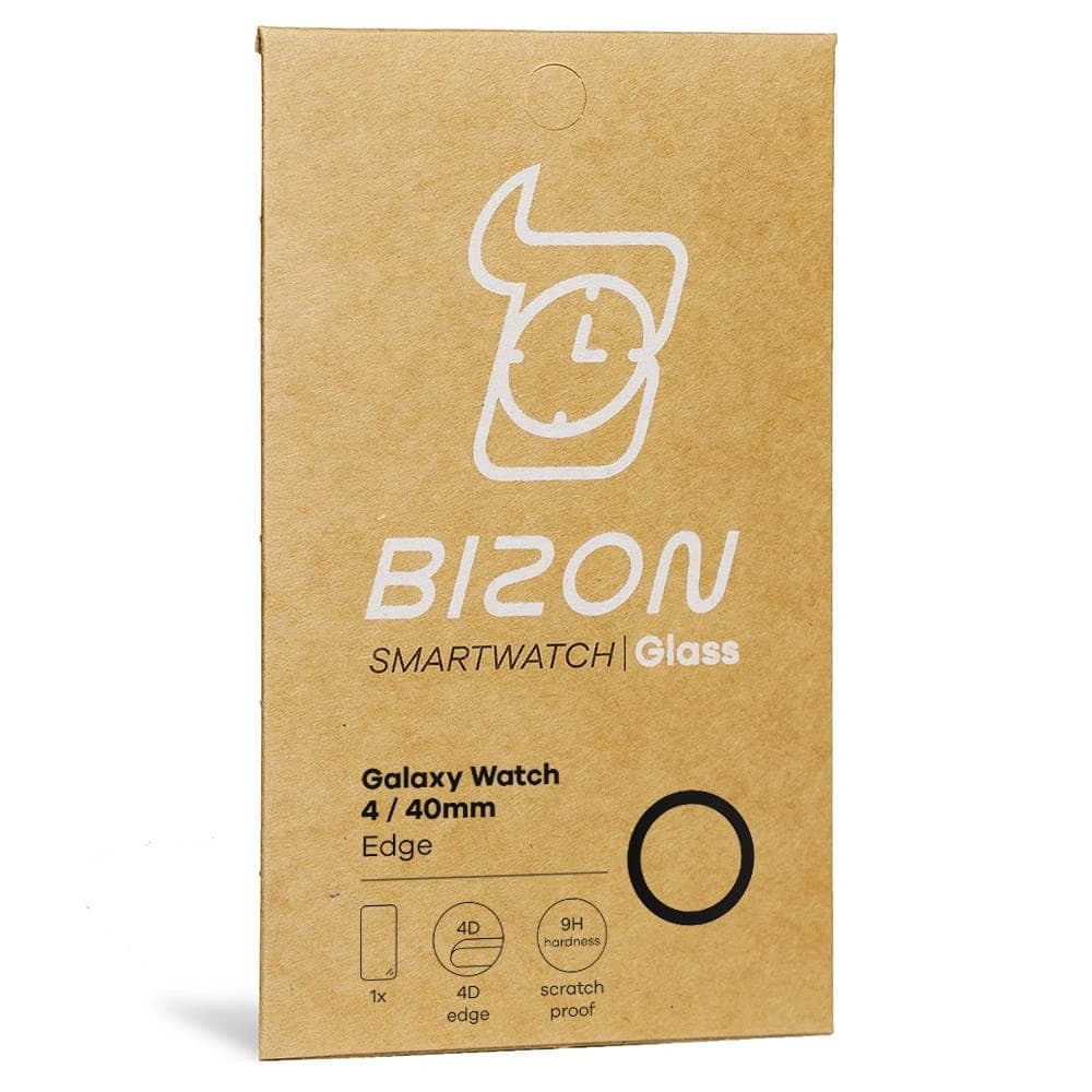 Bizon Glass Edge Samsung Galaxy Watch 4 40 mm schwarz - 7