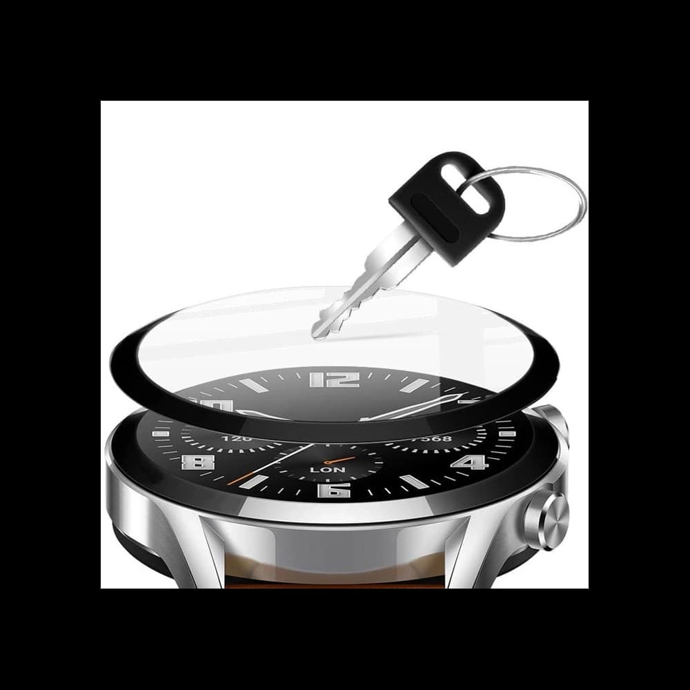 Bizon Glass Edge Samsung Galaxy Watch 4 44 mm schwarz - 6