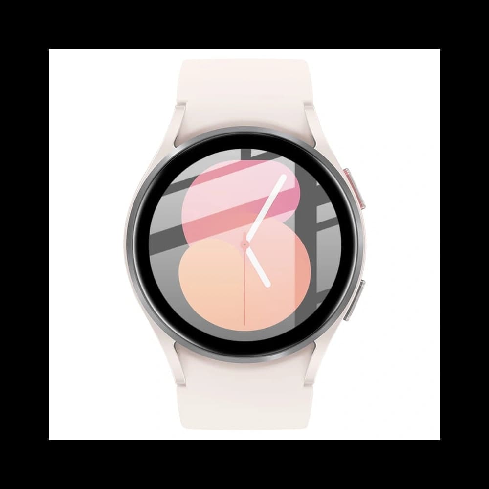 Hybidní sklo Bizon Glass Edge pro Samsung Galaxy Watch 5 / 6 40 mm černé - 4
