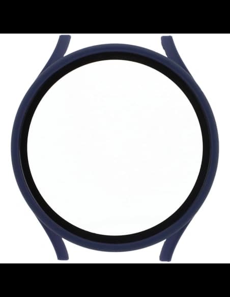 Etui Bizon Case+Glass do Samsung Galaxy Watch 5 44mm modré