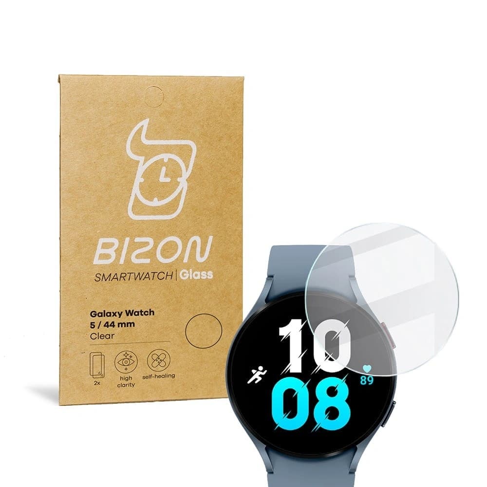 Sklo tvrzené Bizon Glass Clear pro Samsung Galaxy Watch 5 / 6 44mm - 1