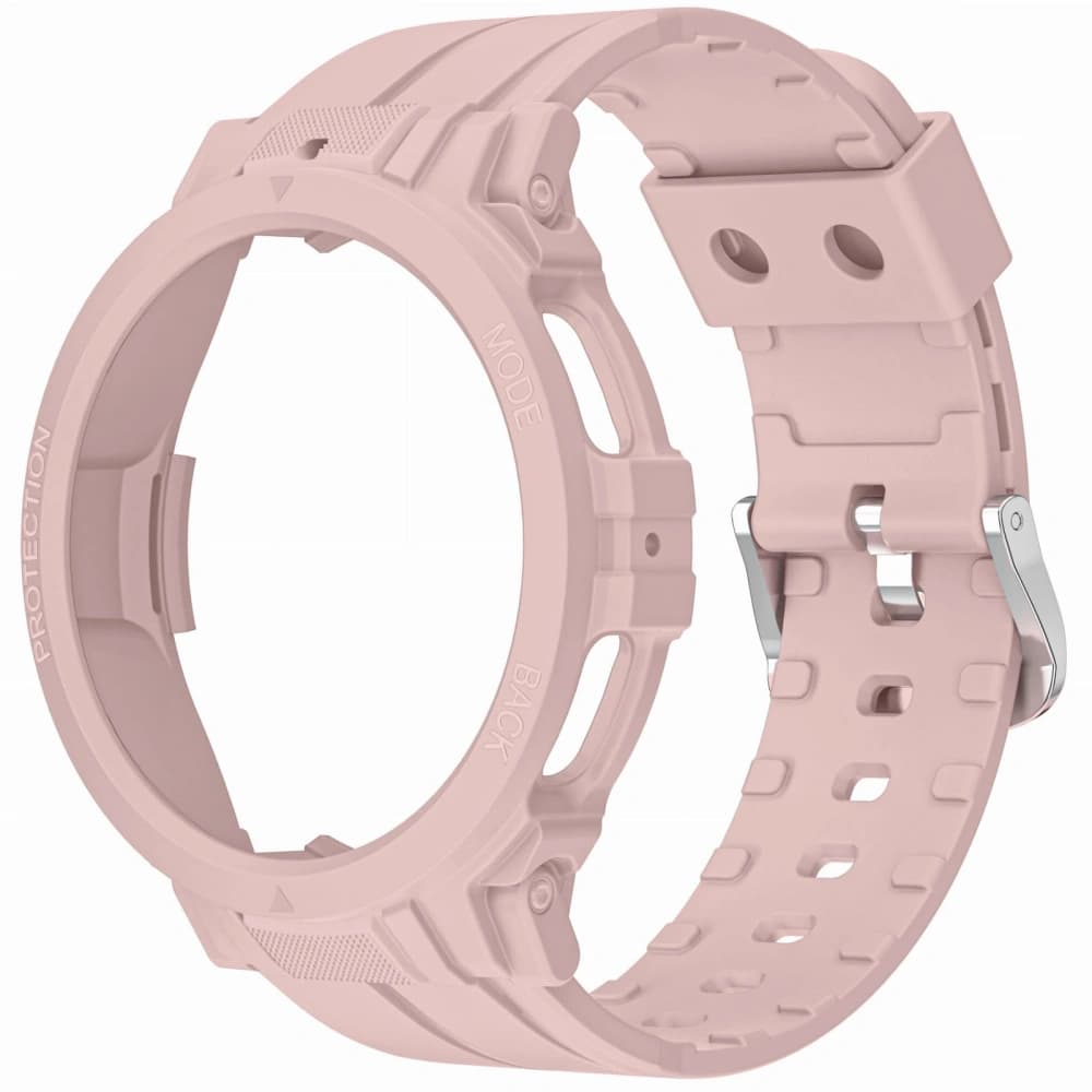 Bizon Strap + Case Watch Action Pro Samsung Galaxy Watch 5 Pro 45 mm light pink - 2