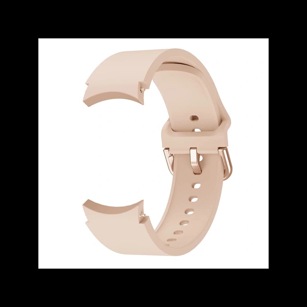 Bizon Strap Watch Silikon Samsung Galaxy Uhr 20 mm hellrosa - 5