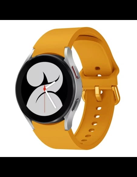 Bizon Strap-Uhr Silikon Samsung Galaxy Uhr 20 mm Karotte