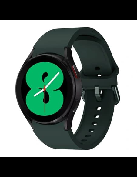 Bizon Strap Uhr Silikon Samsung Galaxy Watch 20 mm dunkelgrün