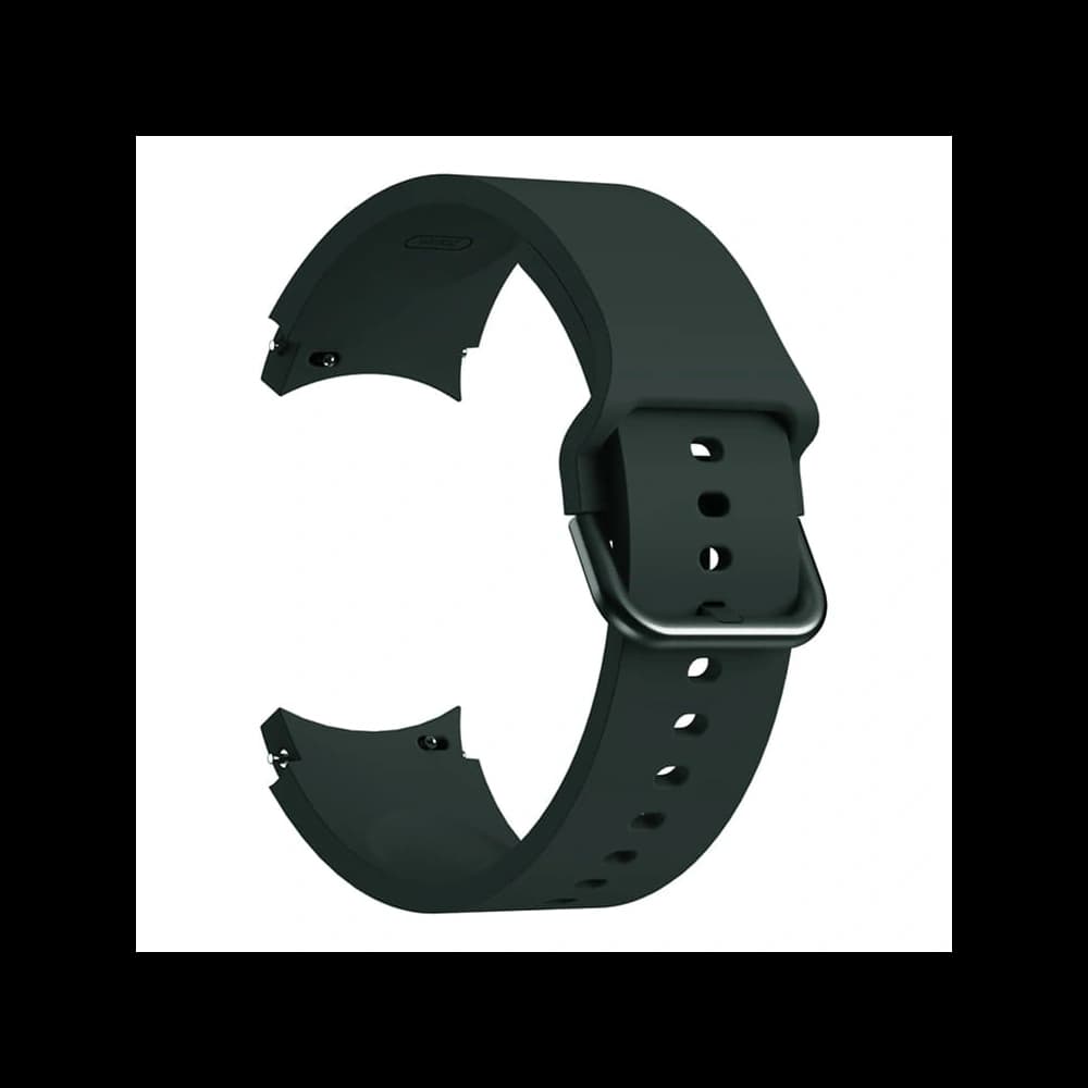 Bizon szíjas óra szilikon Samsung Galaxy Watch 20 mm sötétzöld - 3