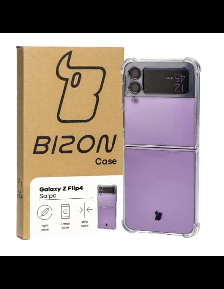 Bizon Case Salpa Samsung Galaxy Z Flip4 clear
