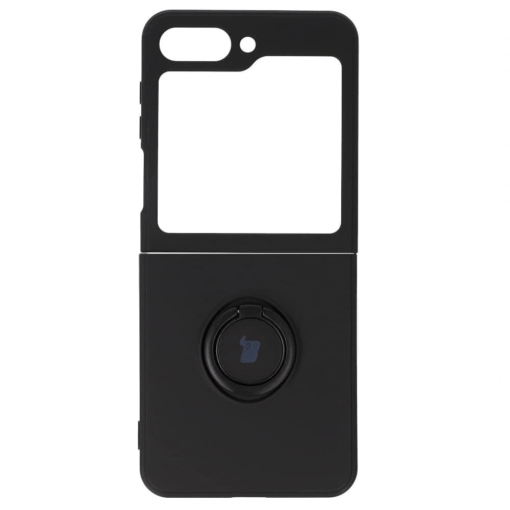 Bizon Case Szilikon Gyűrű Sq Samsung Galaxy Z Flip5 fekete - 2
