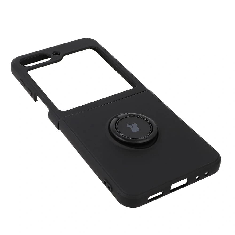 Bizon Case Szilikon Gyűrű Sq Samsung Galaxy Z Flip5 fekete - 4