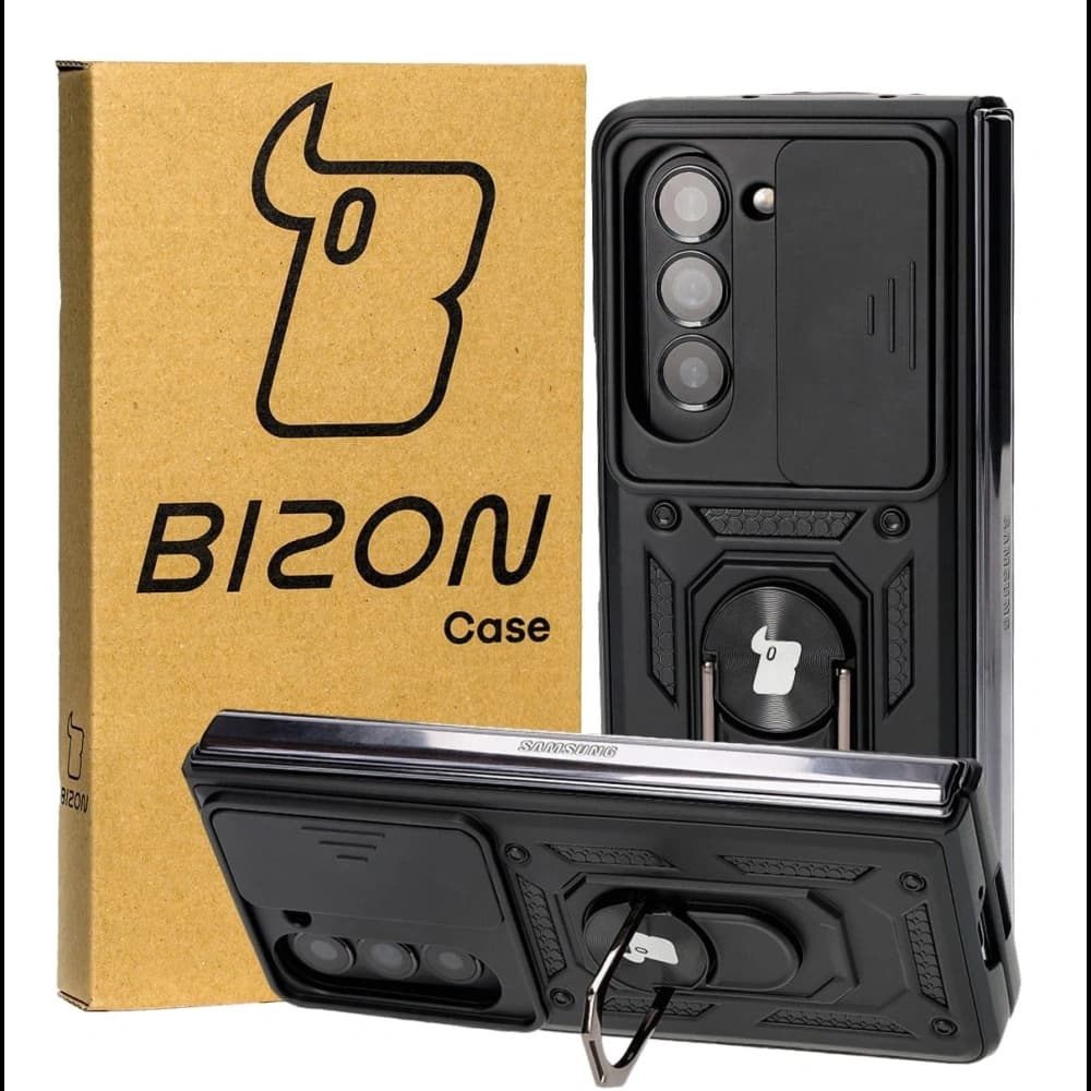 Bizon Case CamShield Ring Samsung Galaxy Z Fold5 fekete - 1