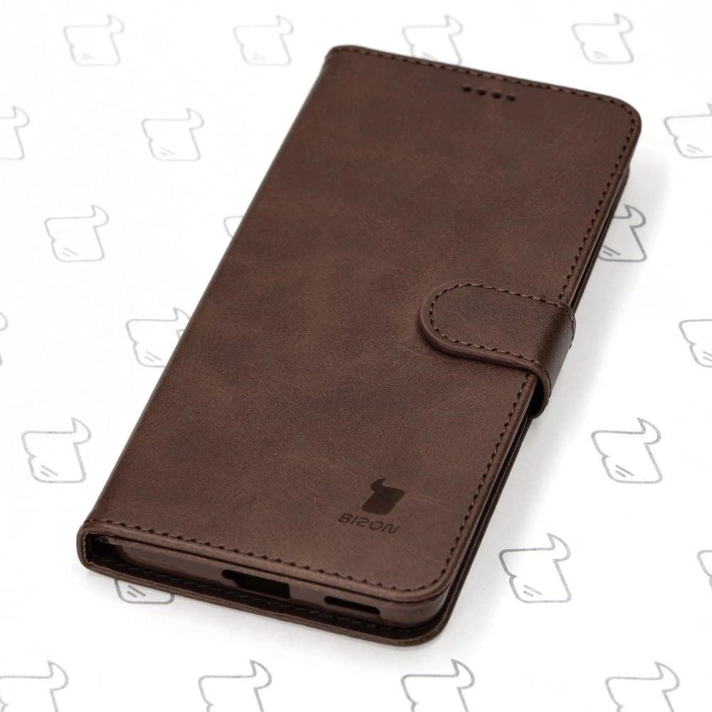 Bizon Case Wallet Xiaomi 12 Lite dark brown - 3
