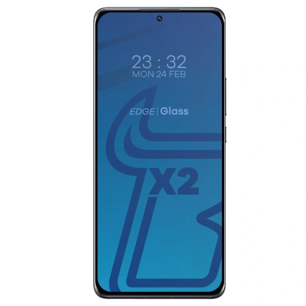 Bizon Glass Edge 3D gehärtetes Glas - [2 PACK] + Linsenschutz Xiaomi 12 Pro schwarz - 3