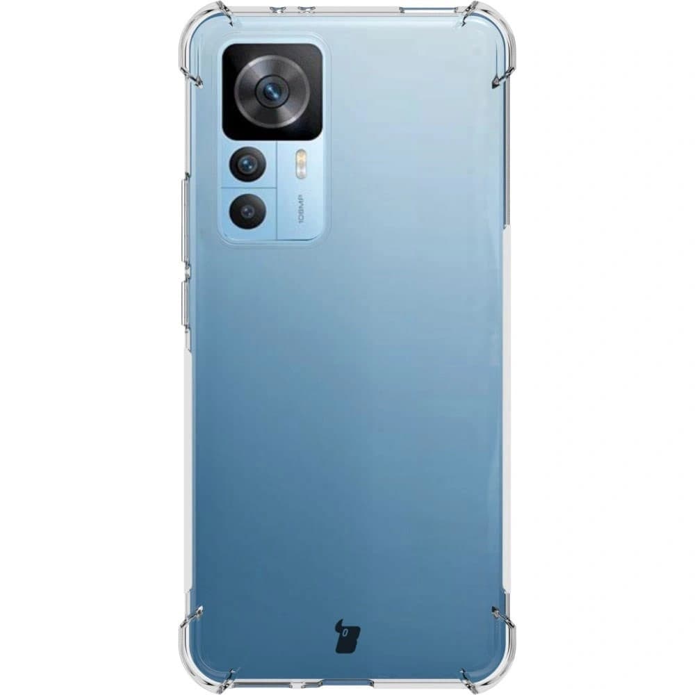 Bizon Case Clear Pack carcasă + 2x sticlă de ecran + sticlă de lentilă Xiaomi 12T Pro clar - 2