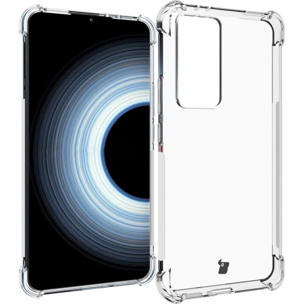 Bizon Case Clear Pack carcasă + 2x sticlă de ecran + sticlă de lentilă Xiaomi 12T Pro clar - 3