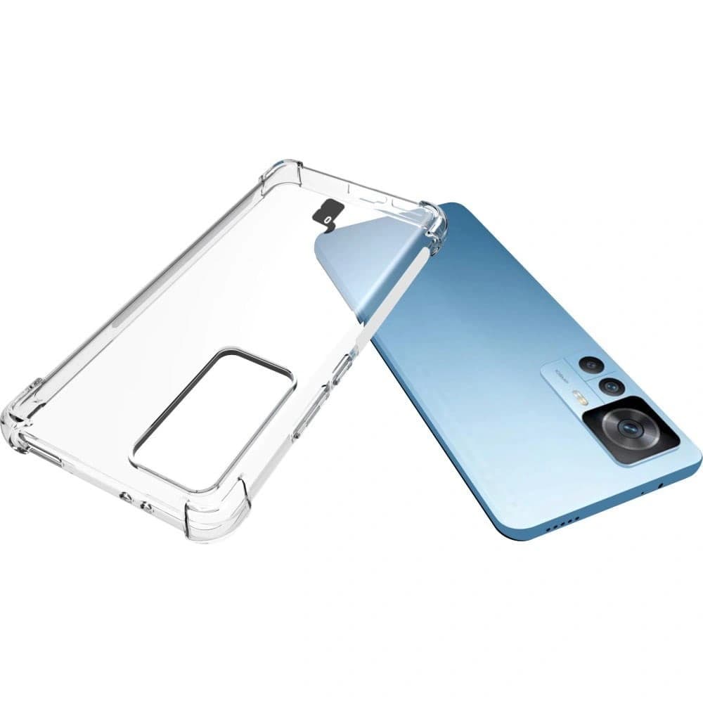 Bizon Case Clear Pack carcasă + 2x sticlă de ecran + sticlă de lentilă Xiaomi 12T Pro clar - 5