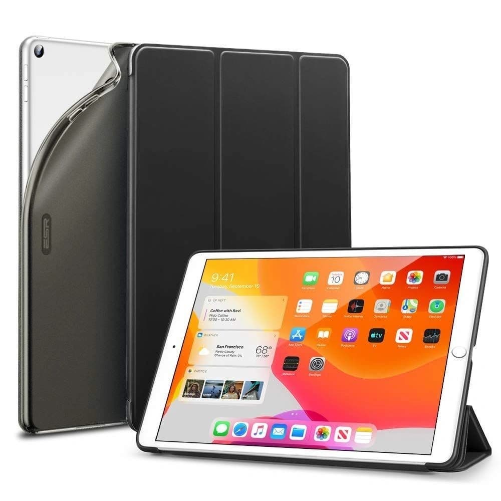 Etui ESR Rebound Apple iPad 10.2 2019 Fekete