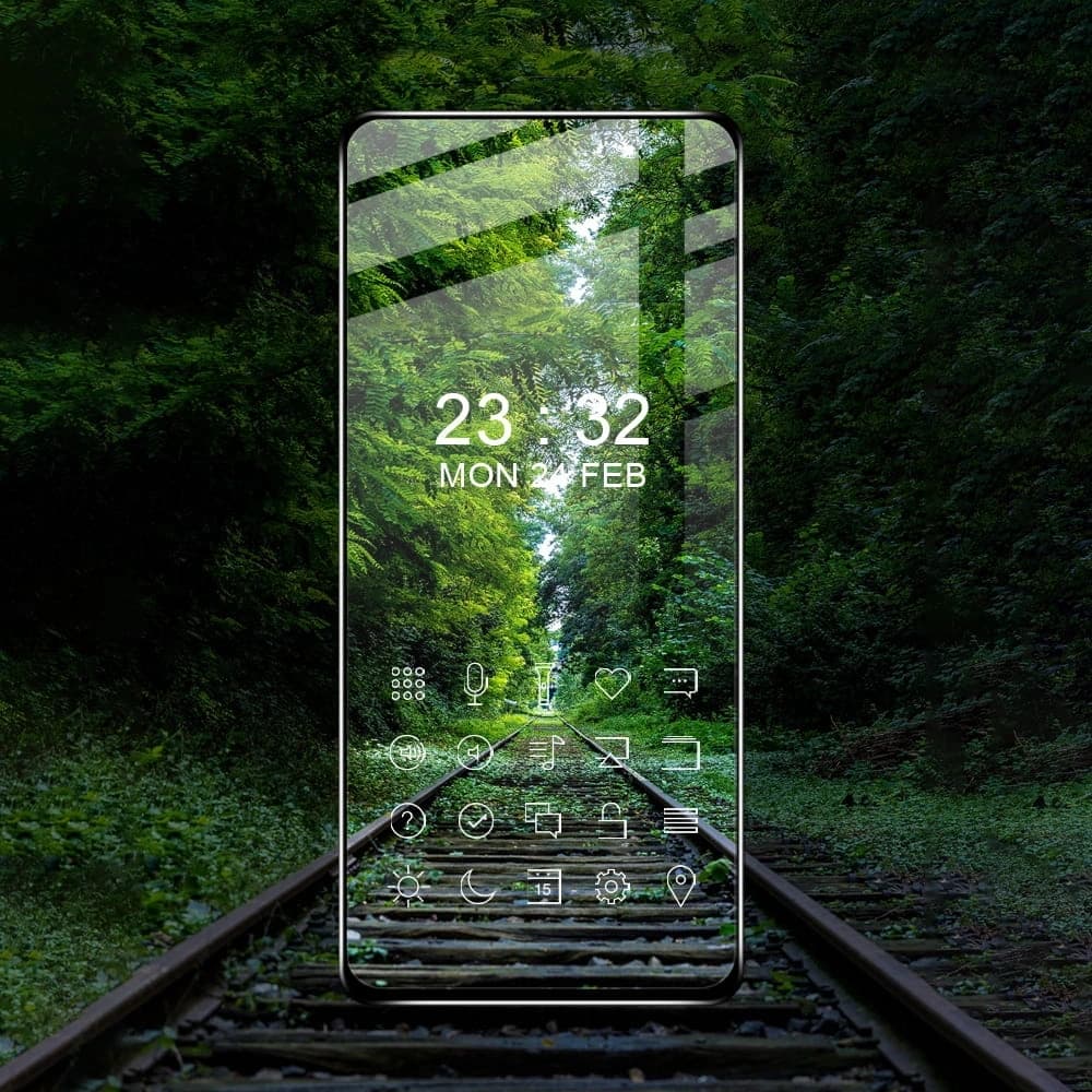 Bizon Glass Edge 2 Xiaomi 12T / 12T Pro negru - 4