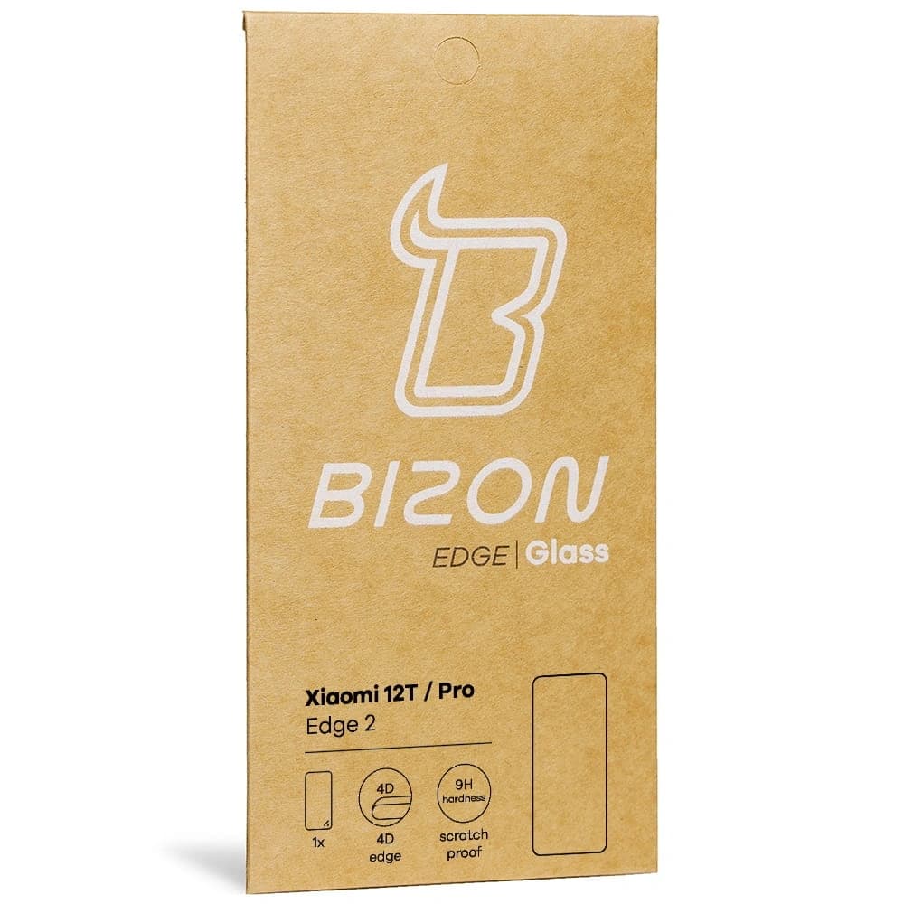 Bizon Glass Edge 2 Xiaomi 12T / 12T Pro negru - 9