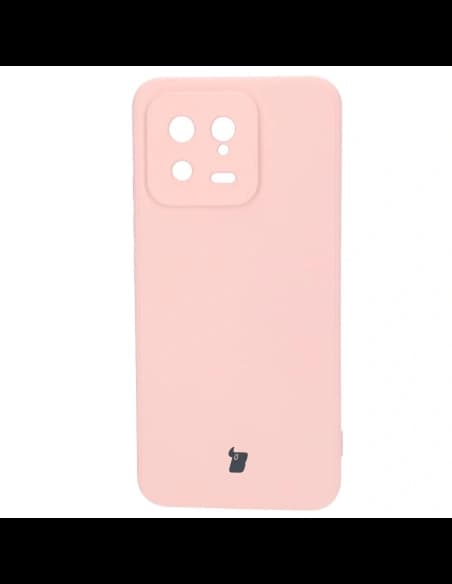 Bizon Case Silicone Sq Xiaomi 13 roz deschis