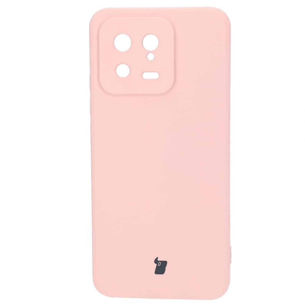 Bizon Case Silicone Sq Xiaomi 13 roz deschis