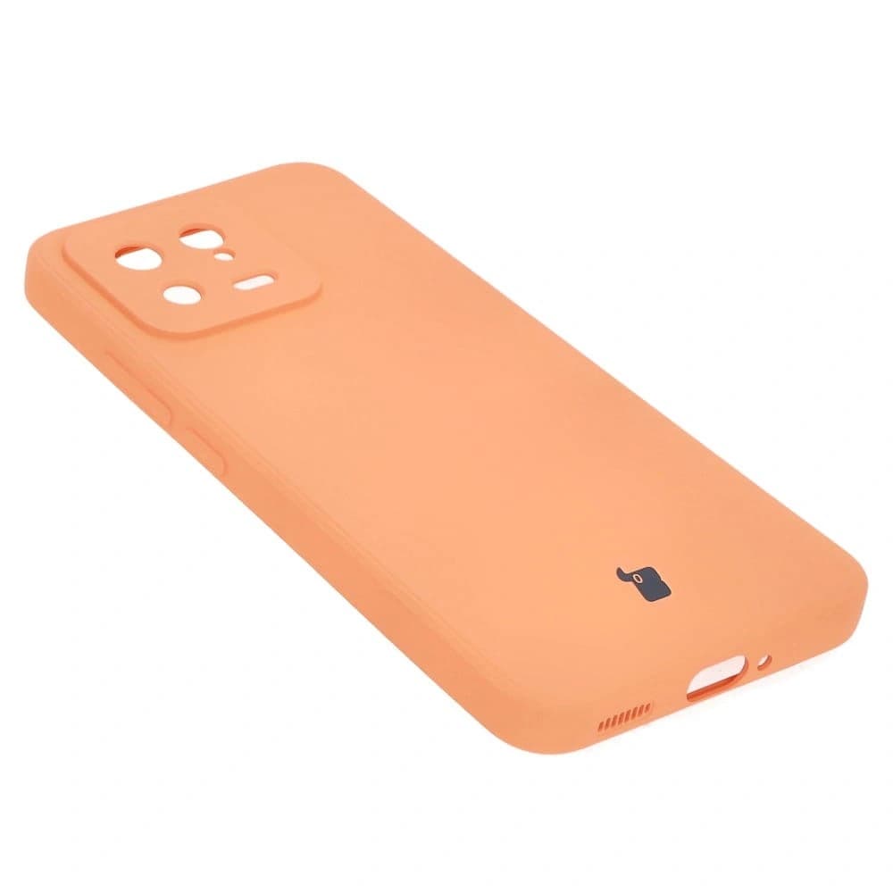Bizon Case Silicone Sq Xiaomi 13 portocalie - 3