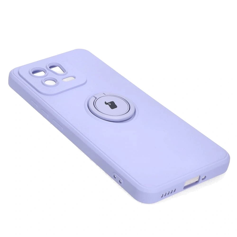 Bizon Case Silicone Ring Sq Xiaomi 13 violet deschis - 3