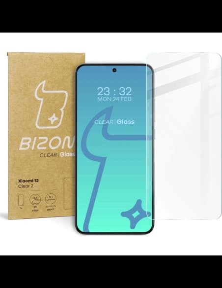 Tvrzené sklo Bizon Glass Clear 2 pro Xiaomi 13 Xiaomi 14