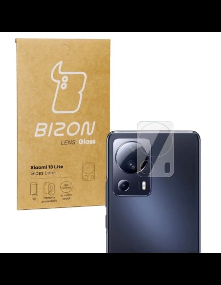 Bizon Glass Lens Xiaomi 13 Lite [2 PACK]