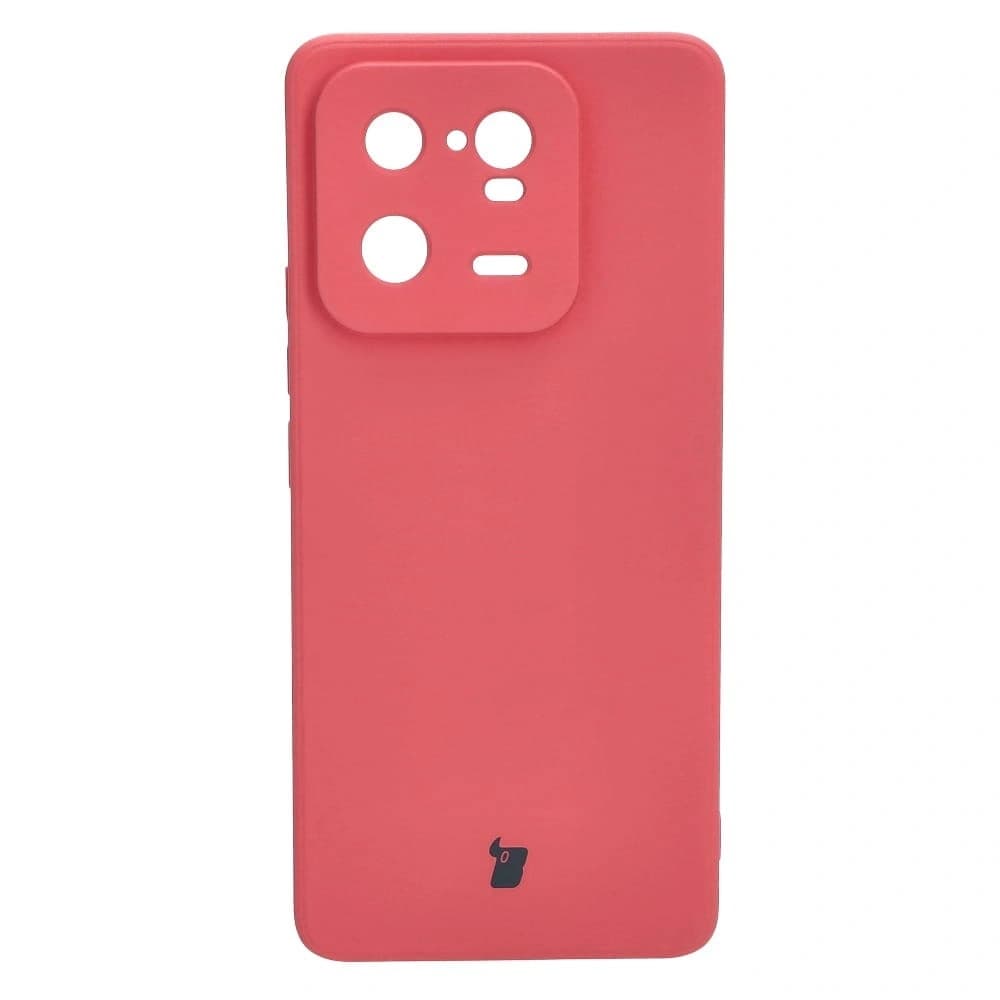 Etui Bizon Case Silicone Sq do Xiaomi 13 Pro špinavě růžová