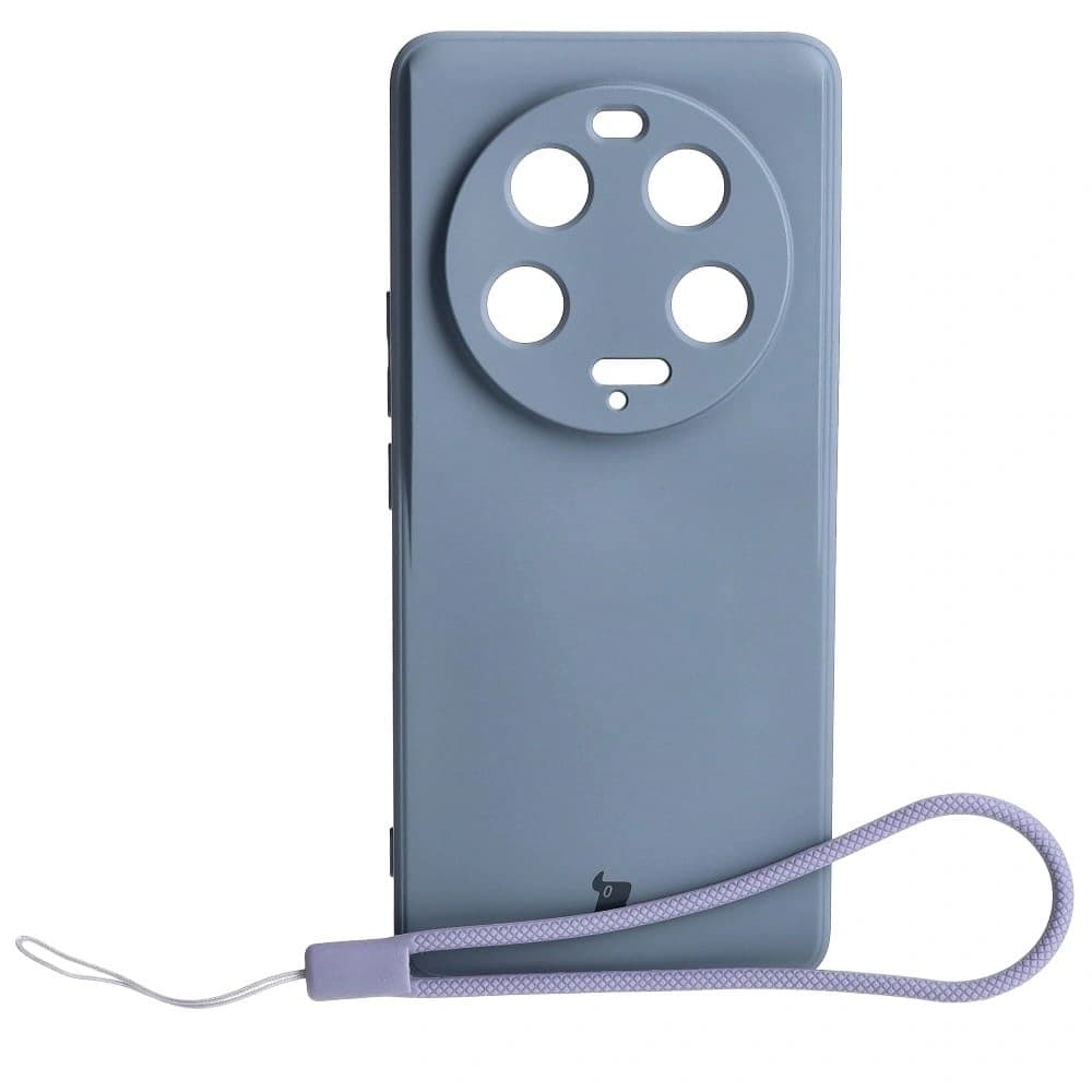 Bizon Caz Silicon Sq Xiaomi 13 Ultra gri