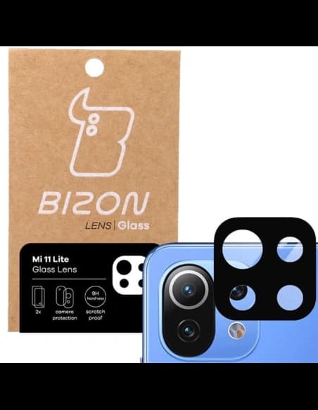 Bizon Glaslinse Xiaomi Mi 11 Lite / 5G / 5G NE [2 PACK]