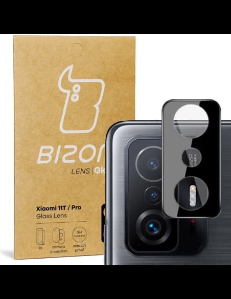 Bizon Glaslinse Xiaomi 11T / Pro [2 PACK]