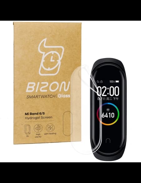 Bizon Glass Hydrogel Xiaomi Mi Band 6 / 5 [2 CSOMAG]
