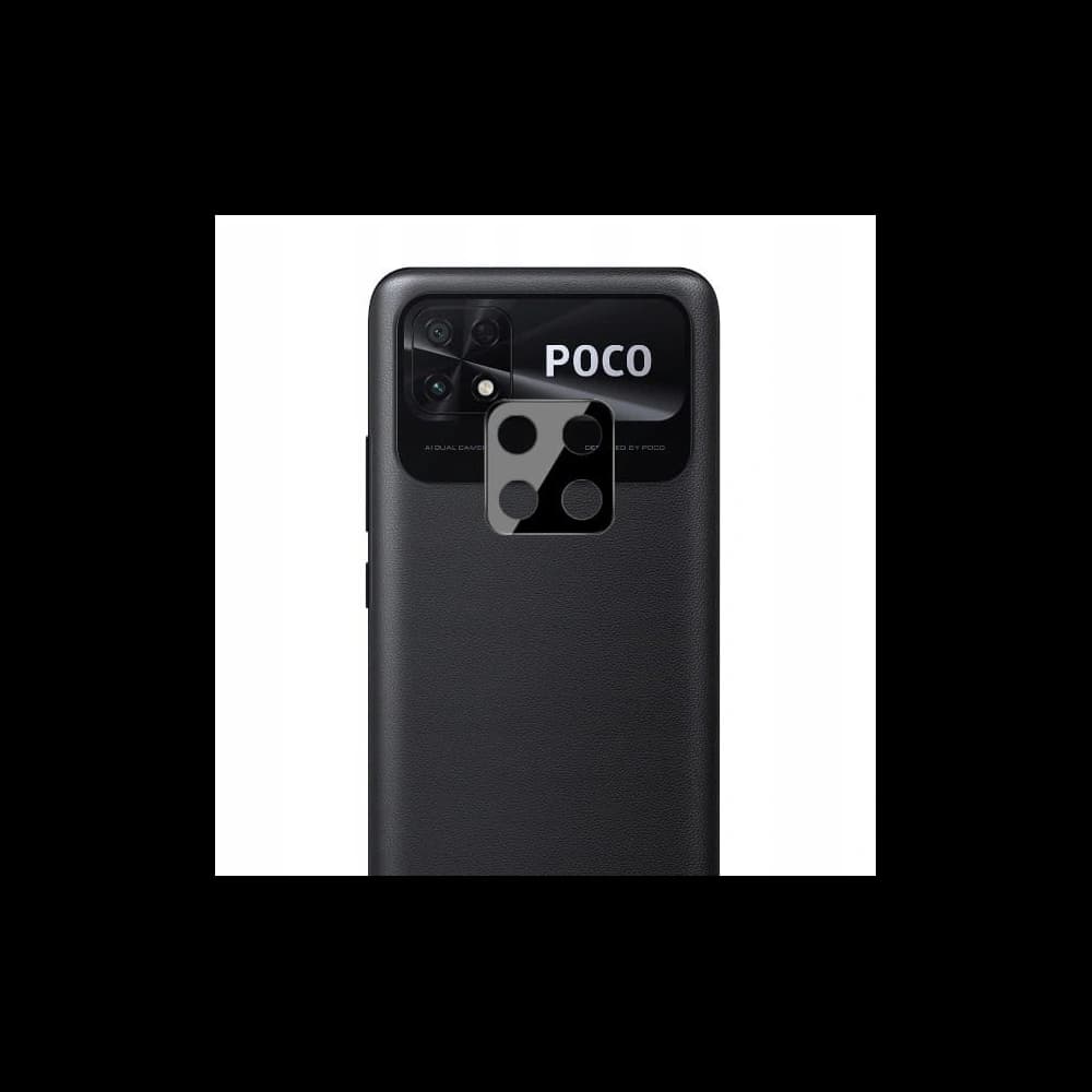 Sklíčko na aparát Bizon Glass Lens pro Poco C40 / Redmi 10C [2 PACK] - 2